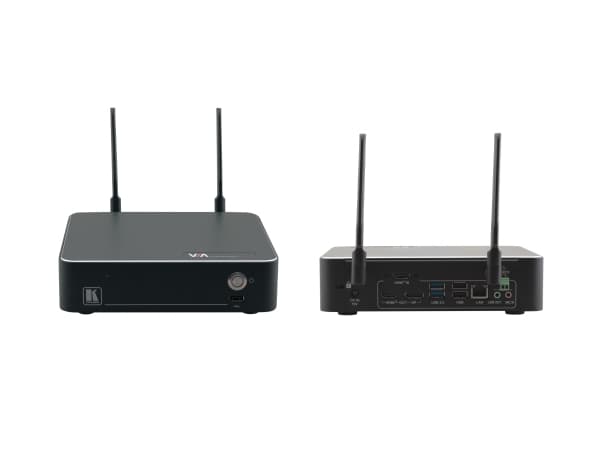 Kramer Electronics VIA Campus² Plus, Työpöytä, Musta, 3,6 MHz, 2160p, 8 GB, 128 GB