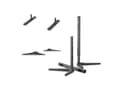 Miniatyrbilde 1 av 5: NEC ST-43M - Stativ - for LCD-skjerm - skjermstørrelse: inntil 55" - skrivebord - for NEC ME431, ME501, ME551; MultiSync M491, M551, ME431, ME501, ME