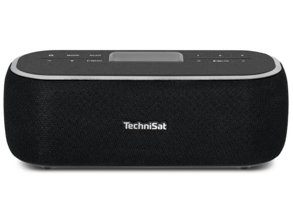 TechniSat DigitRadio BT1 - Bärbar DAB-radio - 6 Watt - svart