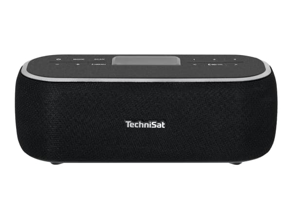TechniSat DigitRadio BT1 - Bærbar DAB-radio - 6 watt - svart