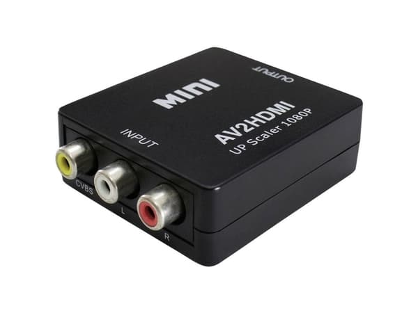 Maxtrack AV Converter CS 37 L [AV - HDMI] 1920 x 1080 piksler