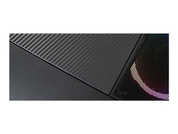 AZZA Noir - Mid tower - micro ATX - genomskinlig sidopanel (härdat glas) - ingen strömförsörjning (ATX) - svart - USB/ljud