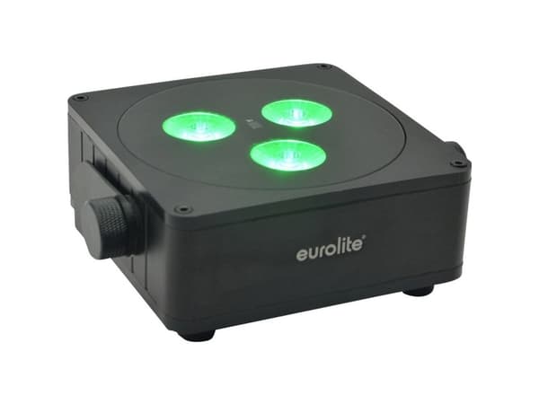 EUROLITE AKKU IP Flat Light 3 sw (41700020)