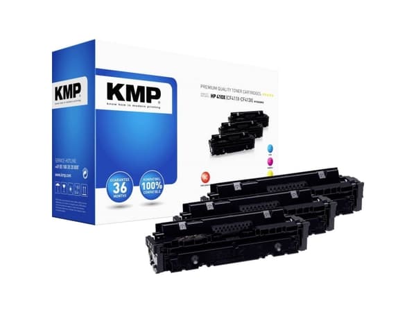 KMP 2538,3030, Cyan, Magenta, Gul, 3 styck