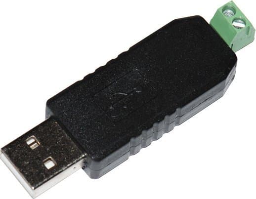 Joy-it Omformer (USB/RS485) Raspberry Pi®, Arduino [1x USB 2.0 stik A - 1x 2-tråds ledning] Sort