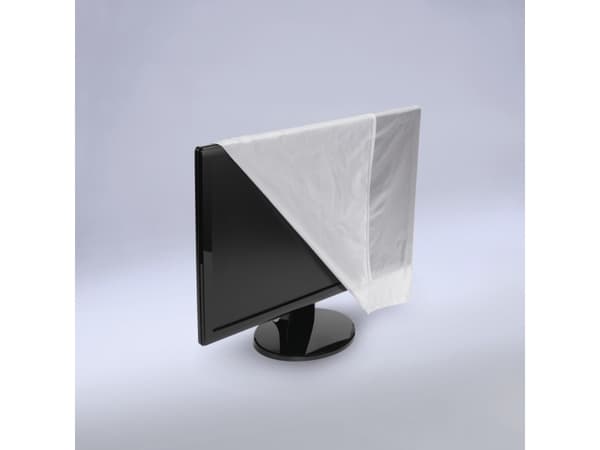 Hama 00113815 Støvbeskyttelse monitor Transparent (L x B x H) 20.5 x 81 x 64.5 cm
