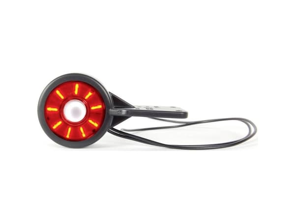 WAS Sidemarkeringslys Åbne kabelender Positionslys i siden, højre, benstre 12 V/DC, 24 V/DC Klar glas