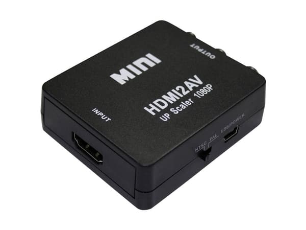 My Wall AV Converter CS 36 L [HDMI - AV] 640 x 480 piksler, 800 x 600 piksler, 1024 x 768 piksler, 1280 x 720 piksler, 1280 x 1024 piksler, 1360 x 76