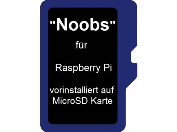 Raspberry Pi® Noobs Operativsystem 16 GB Passer til: Raspberry Pi