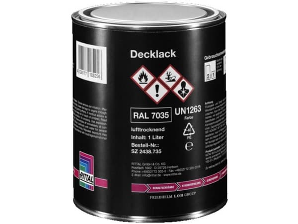 Rittal SZ 2438.735 Lacquer Can Gråvit (RAL 7035) 1 l