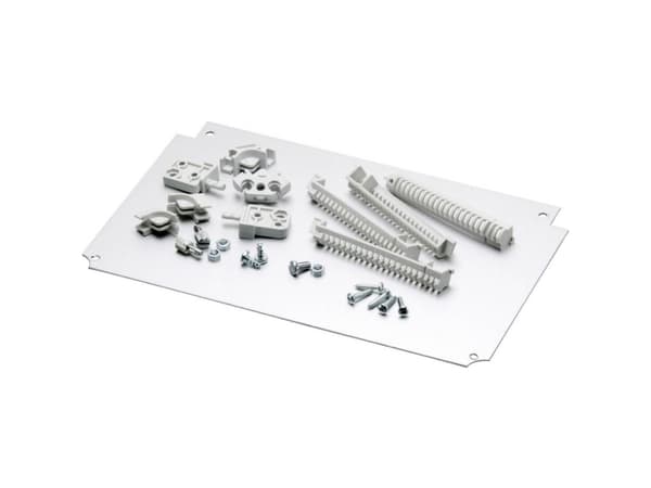 Etupaneeli Fibox CAB FP A 43 (L x S) 268 mm x 368 mm Alumiini 1 kpl 1 kpl