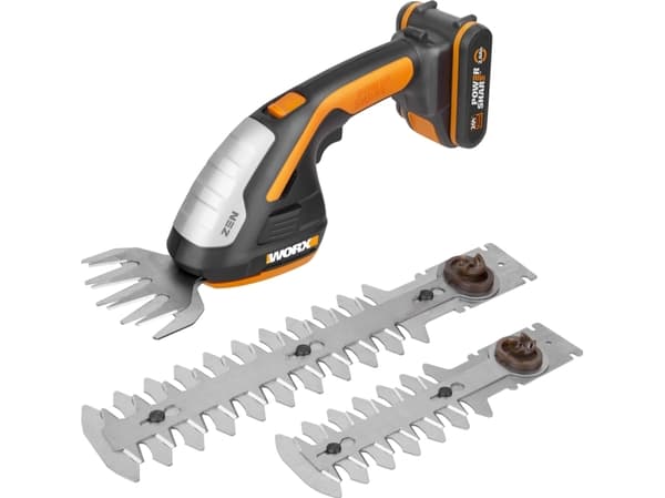 WORX WG801E johdoton pensasleikkuri (120 mm, 200 mm)
