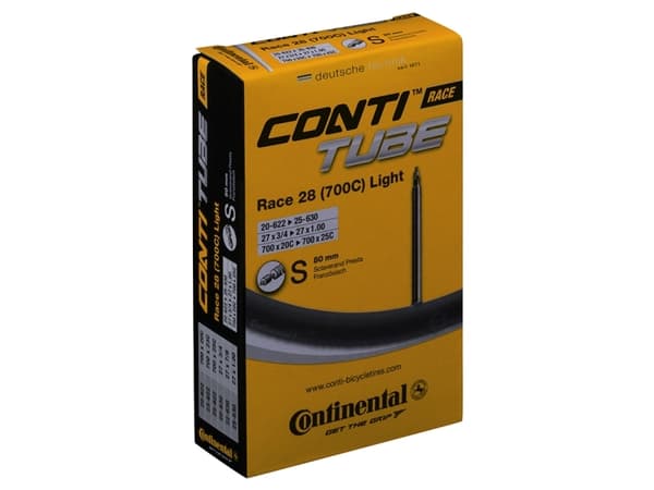 Continental Continental Race 28 Light 18-25x700 presta S80mm road bike tube