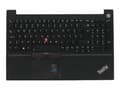 Miniatyrbild 2 av 4: Lenovo - Ersättningstangentbord för bärbar dator - med Trackpoint - bakgrundsbelyst - QWERTY - portugisisk - svart - FRU - för ThinkPad E15 20RD, 20R