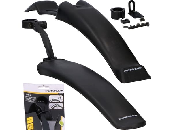 Dunlop Mudguard Set Dunlop MTB, 24"-26" hjul