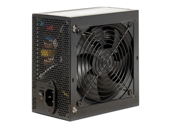 Argus BPS-600 - Nätaggregat (intern) - ATX12V 2.4 - 80 PLUS Bronze - AC 100/240 V - 600 Watt - aktive PFC