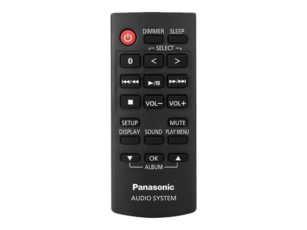 Panasonic SC-DM502, Kodin mikroaudiojärjestelmä, Valkoinen, 1 levyt, 40 W, Koko alue, 8 O