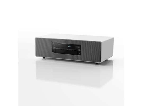 Panasonic SC-DM502, Kodin mikroaudiojärjestelmä, Valkoinen, 1 levyt, 40 W, Koko alue, 8 O
