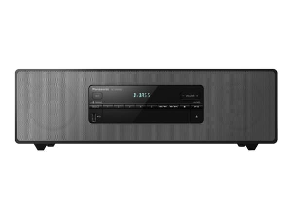 Panasonic STEREO IN LEGNO DAB+ 40 W, Kodin miniaudiojärjestelmä, Musta, 40 W, 8 O, DAB,FM, FL
