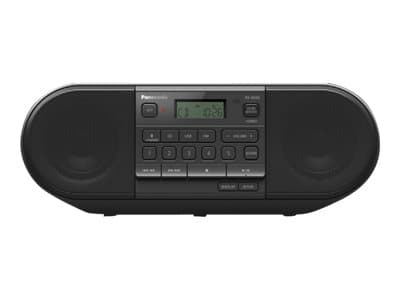 Panasonic RX-D550, Kannettava, DAB+, FM, UKW, 20 W, Painava, Pehmeä, Vokaalinen, MP3, 1-suuntainen