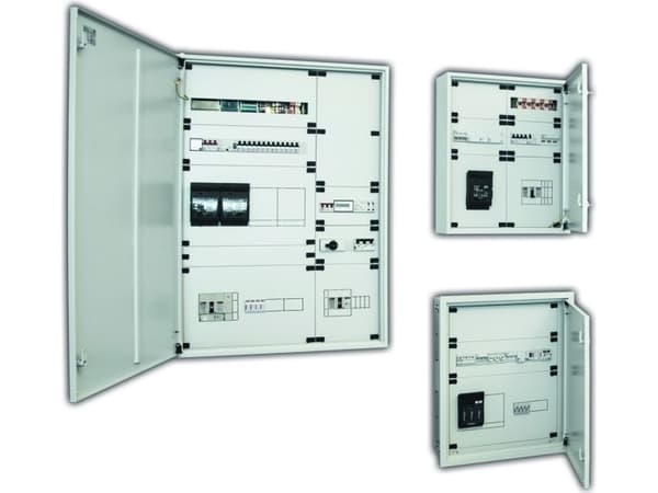 Eti-Polam Empty enclosure Etibox 5 x 24 surface mounted IP41 gray 550 x 800 x 160mm (001101402)
