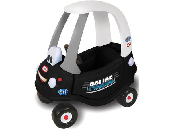 Little Tikes Tikes Patrol Police Car, 1,5 år, 4 hjul, Plast, Sort, Hvit