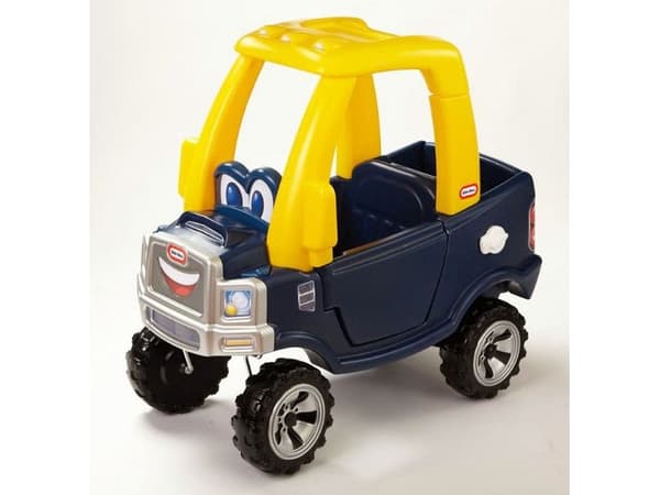 Little Tikes Cozy Truck, 1,5 vuosi/vuosia, 4 renkaita, Muovi, Musta, Sininen, Keltainen, Tarvitsee patterit