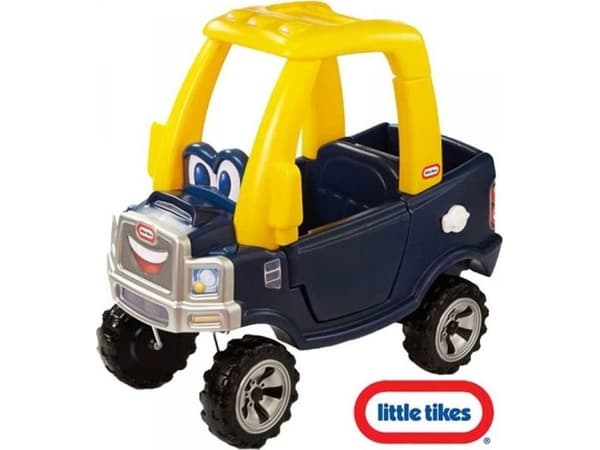 Little Tikes Cozy Truck, 1,5 vuosi/vuosia, 4 renkaita, Muovi, Musta, Sininen, Keltainen, Tarvitsee patterit