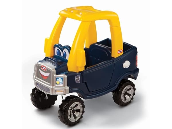 Little Tikes Cozy Truck, 1,5 vuosi/vuosia, 4 renkaita, Muovi, Musta, Sininen, Keltainen, Tarvitsee patterit
