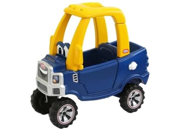 Little Tikes Cozy Truck, 1,5 år, 4 hjul, Plast, Sort, Blå, Gult, Batterier kreves