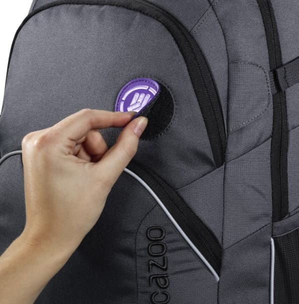 Coocazoo A set of exchangeable elements Special, Emerald Metal for backpacks with MatchPatch system