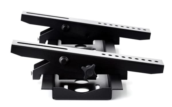 Edbak LWB2, 106,7 cm (42"), 100 x 100 mm, 400 x 300 mm, -12 - 6°, Metall, Sort