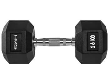 HMS Fitness HEX PRO 16 hantel med fast vekt 16 kg 1 stk (17-66-117)