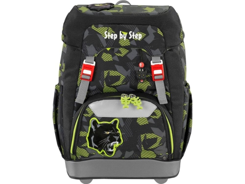 image of Step by Step School backpack Grade Black Cat