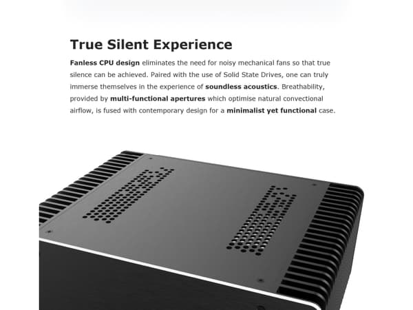 Akasa Maxwell Pro Mini-ITX Veske OEM - svart