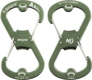 Nite Ize KARABINNER/FLASKE ÅPEN OLIVE