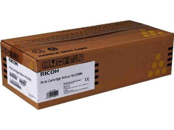 Ricoh 408343, 6300 sivua, Keltainen, 1 kpl