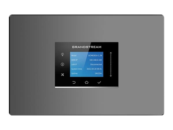 Grandstream UCM6302A - IP-PBX - 2 FXO-carrier - 2 FXS-carrier - 3 x 10/100/1000