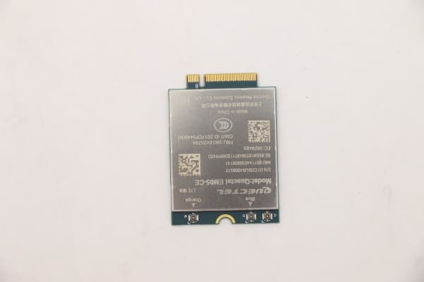Quectel EM05-CE - Trådløs mobilmodem - 4G LTE - M.2 Card - for (WWAN upgradable) ThinkPad T14 Gen 2; T14s Gen 2; T15 Gen 2; X1 Carbon Gen 9; X13 Gen