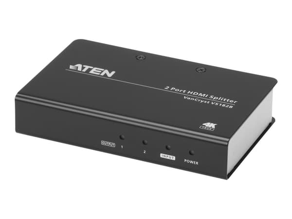 ATEN VanCryst VS182B True 4K - Video/lyd-splitter - 2 x HDMI - stasjonær