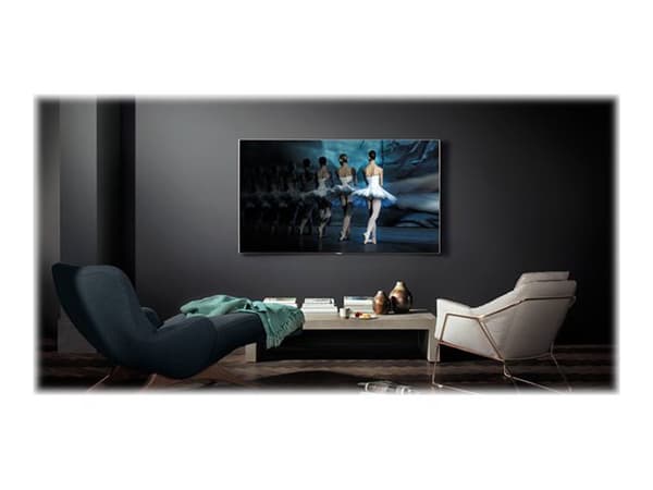 TECHly - Monteringssett (veggmontering) - for LCD-skjerm - svart - skjermstørrelse: 40"-65"