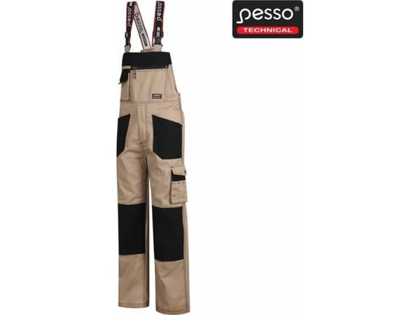 Arbetsoverall Pesso Twill, beige 50/176