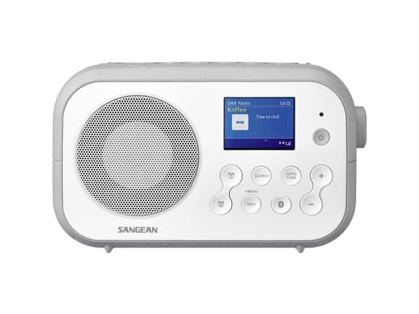 DPR-42BT white-grey DAB+ /FM-RDS Portable bluetooth Receiver