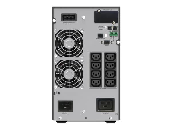 PowerWalker VFI 3000 ICT IoT - UPS - 3000 Watt - 3000 VA - 9 At - Ethernet, RS-232, USB - utgangskontakter: 9