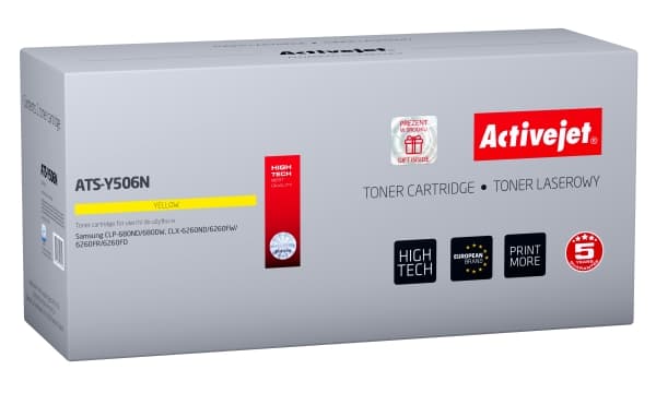 Activejet ATS-Y506N, 3500 sidor, Gul, 1 styck
