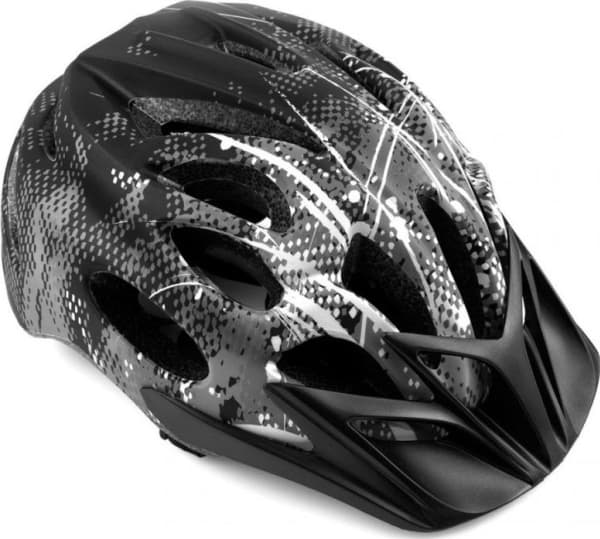 Spokey Checkpoint cykelhjälm 58-61 cm grå-svart 926891