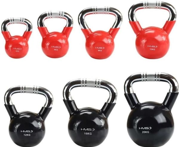 HMS Vinyl Kettlebell Ktc12 12kg musta (17-64-074)