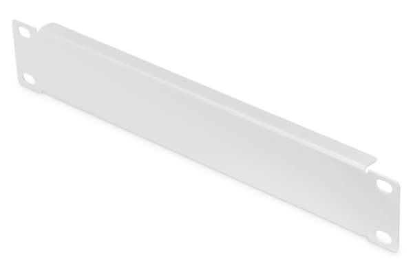 Digitus DN-10-BPN-01 - Dummy front panel - skapmonterbar - grå, RAL 7035 - 1U - 10"
