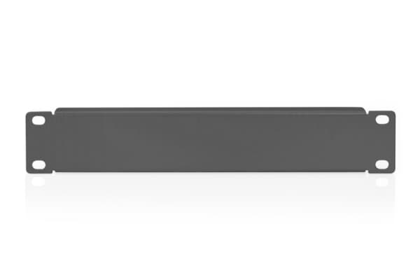 Digitus DN-10-BPN-01-B, Tyhjä paneeli, Musta, Terästä, Turkki, 25,4 cm (10"), 255 mm