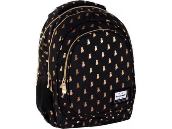 ASTRA art-pap HEAD AB330 Golden Kitty ASTRA skoleryggsekk